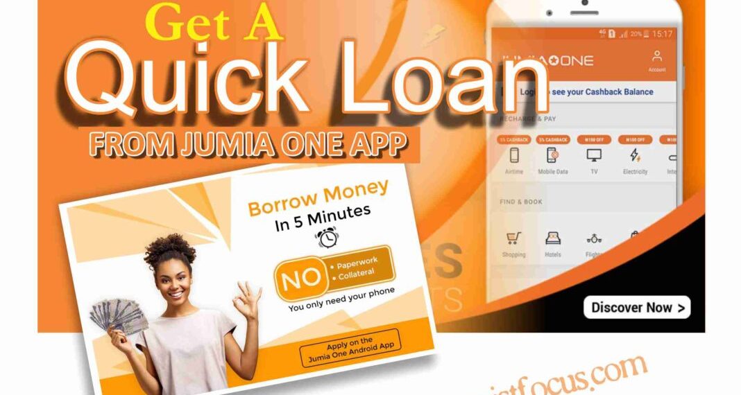 jumia loan jumia one app