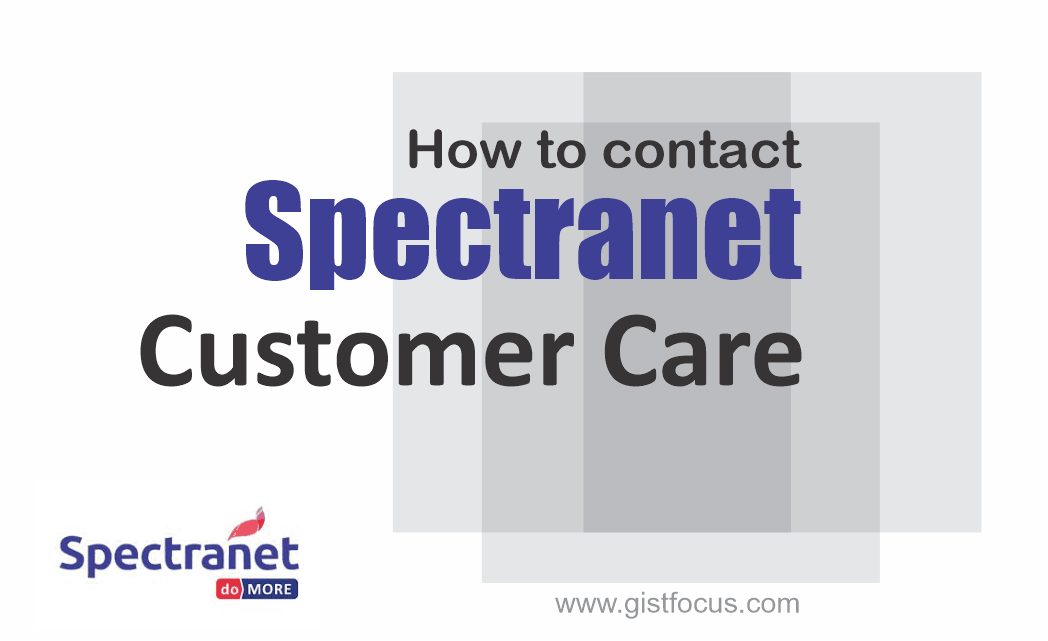 how to contact spectranet customer care