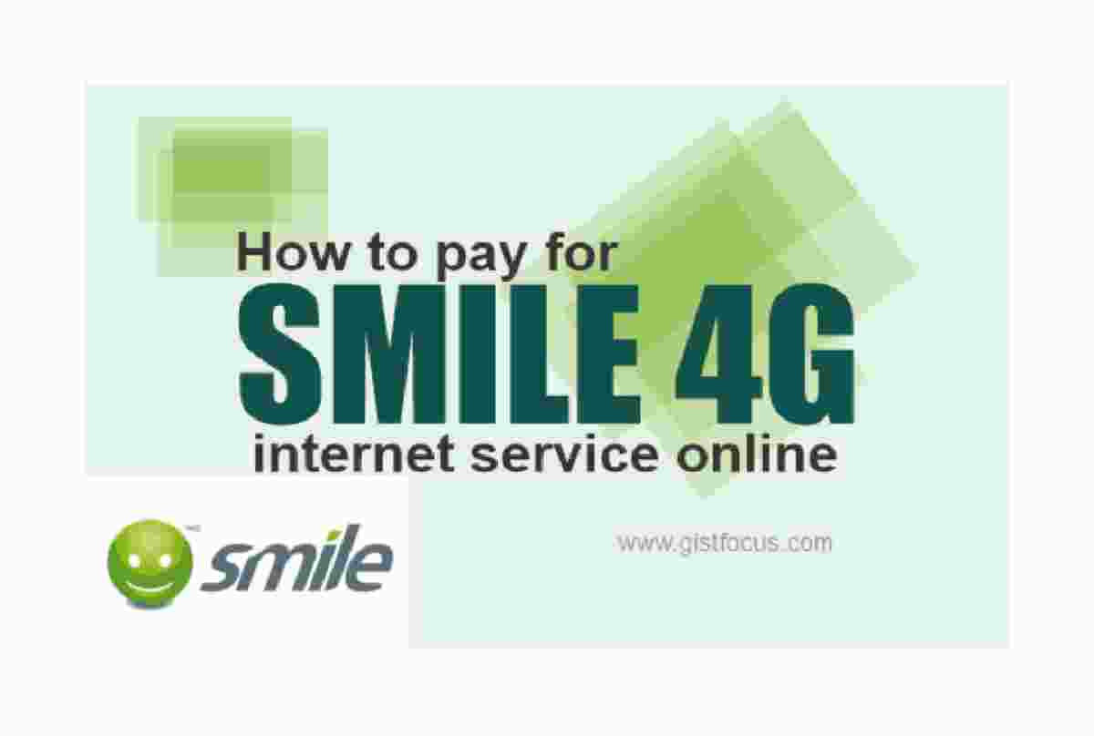 How to pay for smile internet subscription online