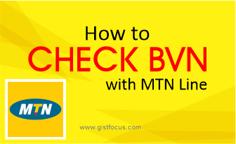 how to check bvn with mtn