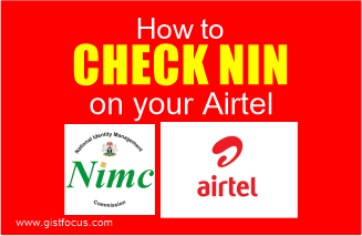 how to check nin number on airtel