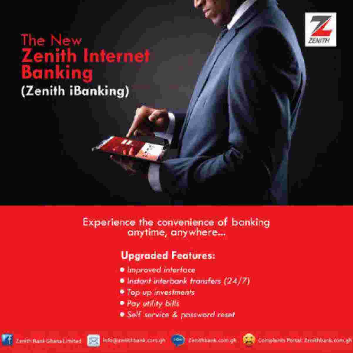 zenith bank internet online banking