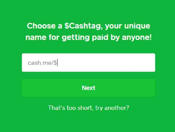 cash app cashtag