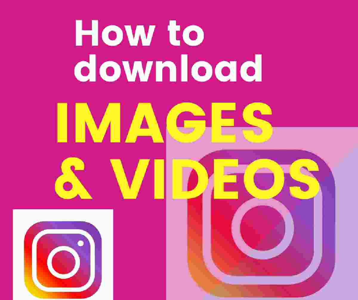 How to download image video on instagram