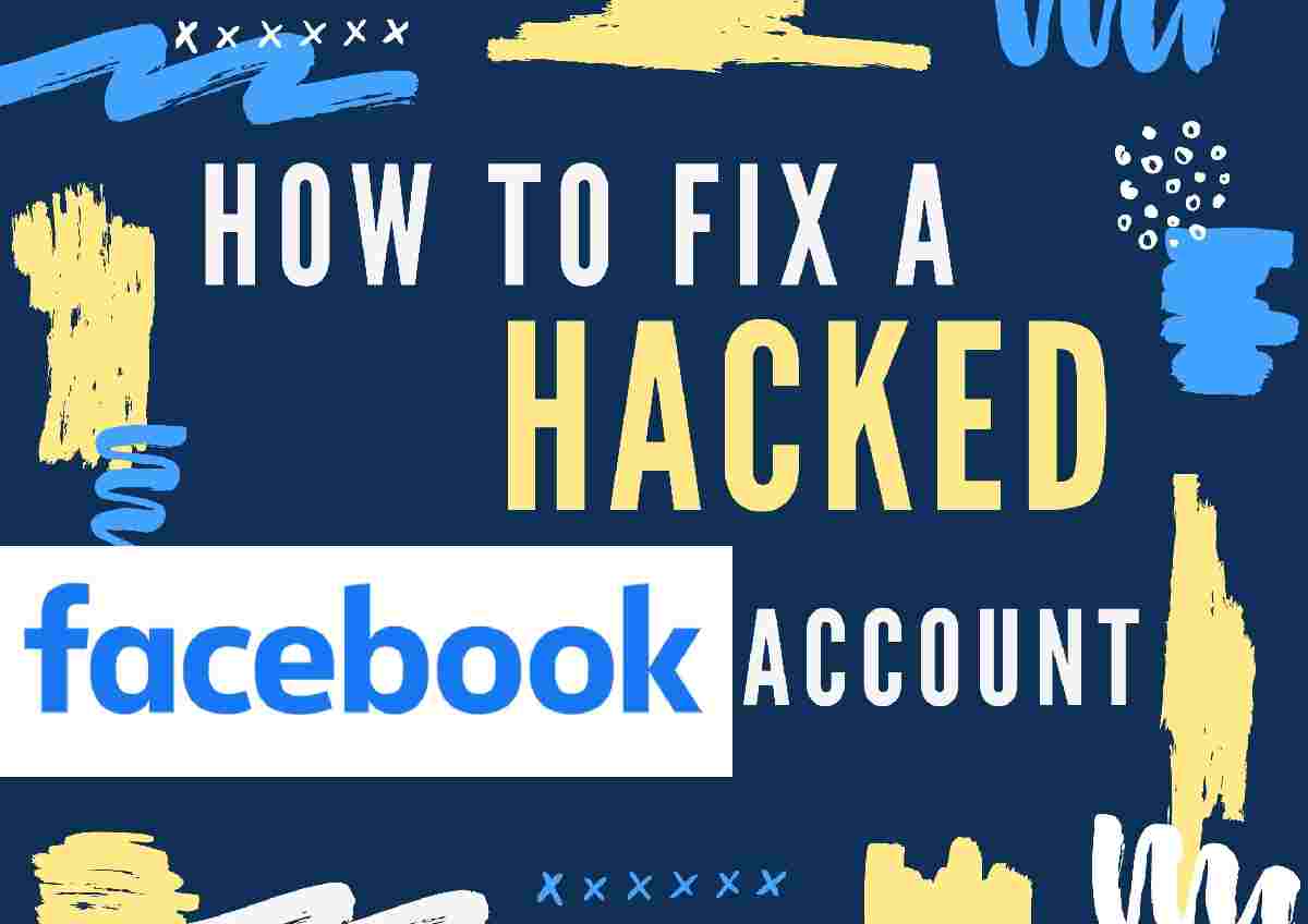 How to report and fix a hacked facebook account