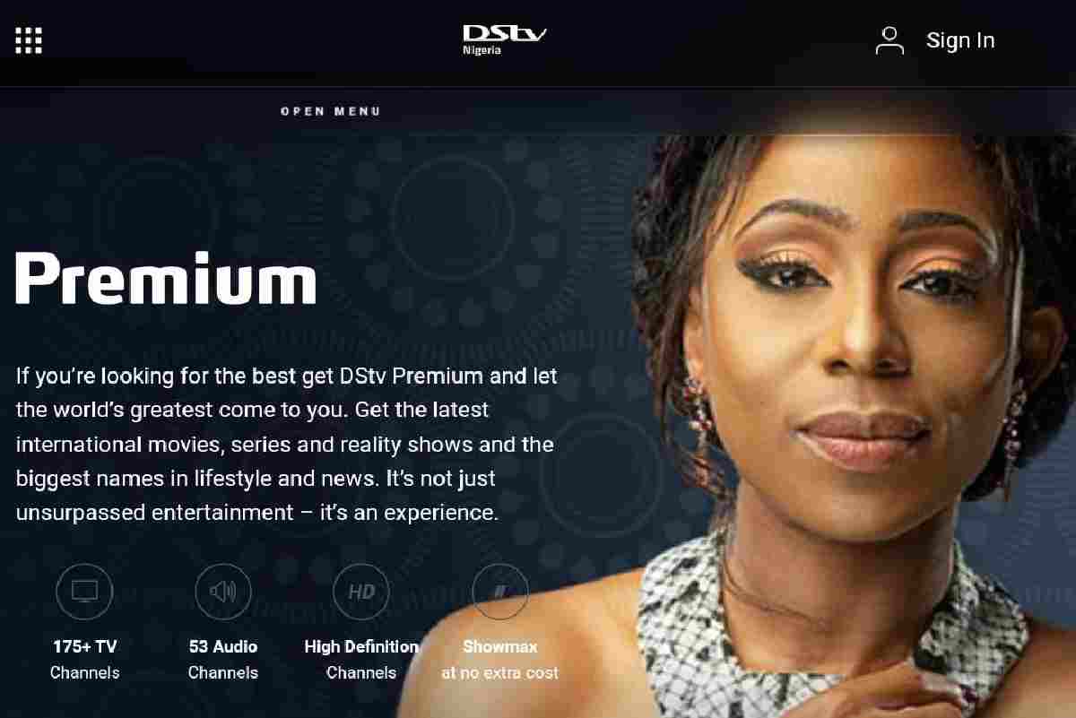 Dstv premium channel list nigeria
