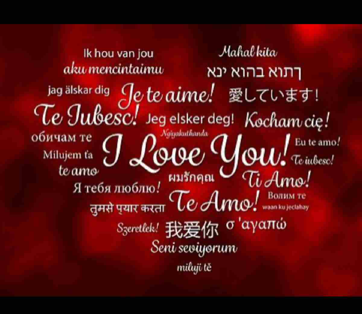 I love you in Portuguese