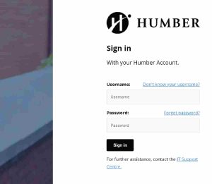 How to log into myhumber