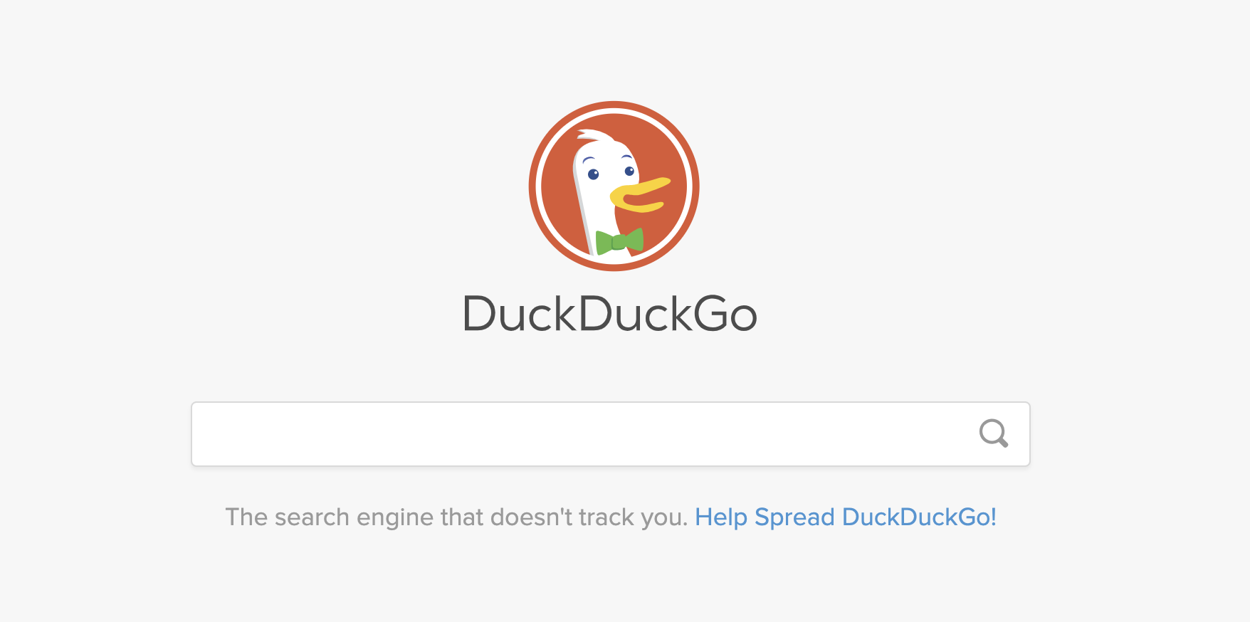 DuckDuckGo private search engine
