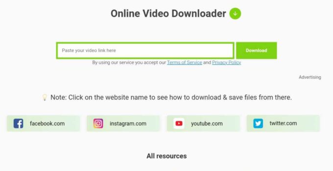 Alternatives to savefrom.net for Downloading Online Videos
